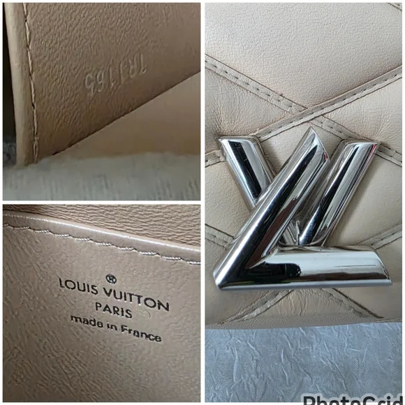 Auth Louis Vuitton Lambskin Go-14 Malletage MM Shoulder Bag - Picture 5 of 9